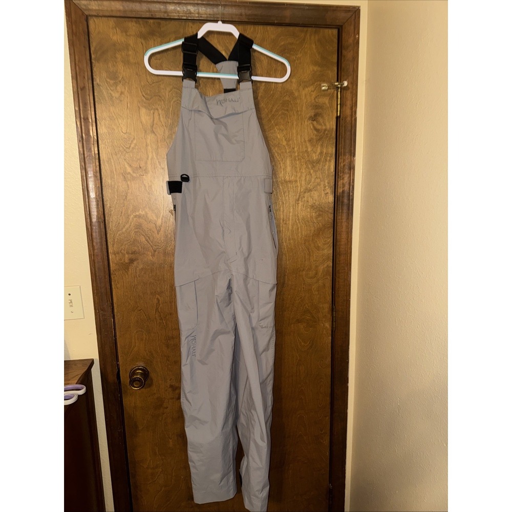 Mens Size Small Wohali Fishing Gray Water Overall Waders